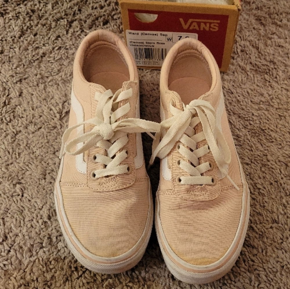 Vans White Shoes